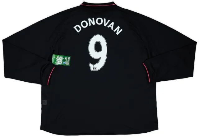 2009-10 Everton Away L/S Shirt Donovan #9 (3XL)