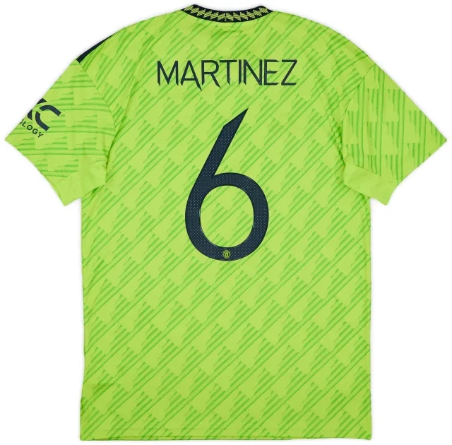 2022-23 Manchester United Third Shirt Martinez #6 (M)