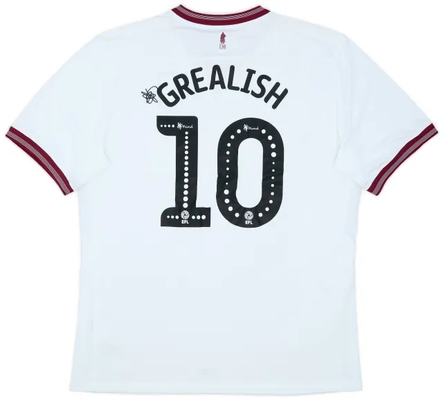 2018-19 Aston Villa Away Shirt Grealish #10 (XL)