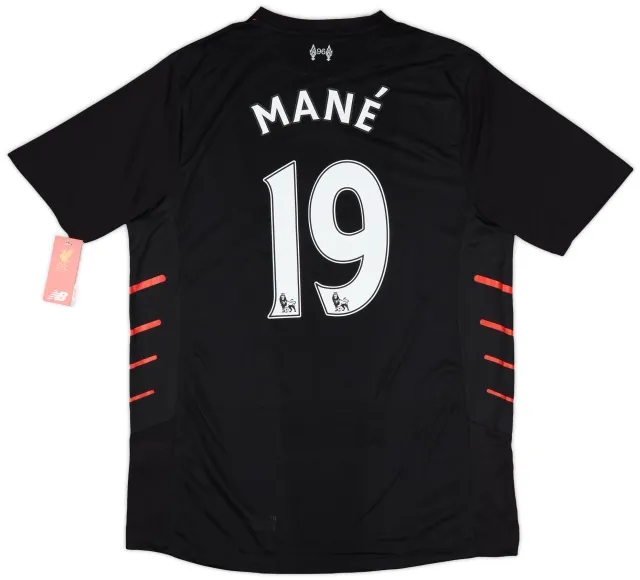 2016-17 Liverpool Away Shirt Mane #19 (XXL)