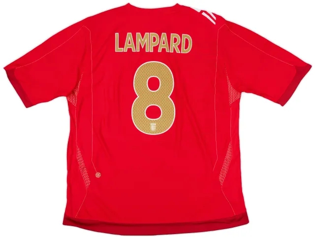 2006-08 England Away Shirt Lampard #8 (XXL)