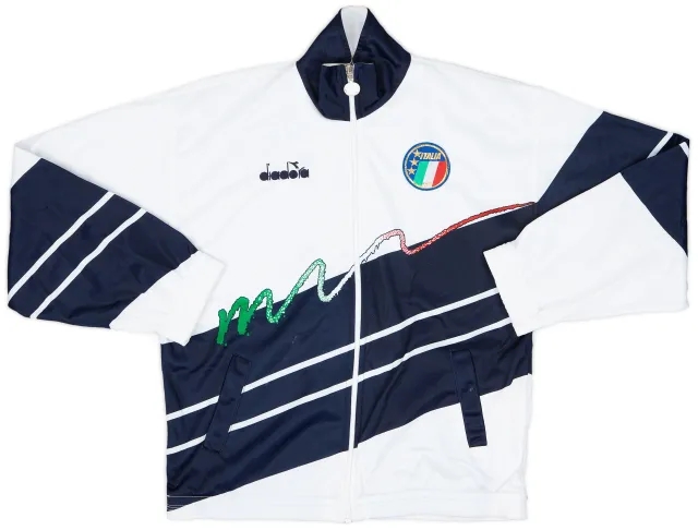 1990 Italy Diadora Track Jacket - 7/10 - (L)