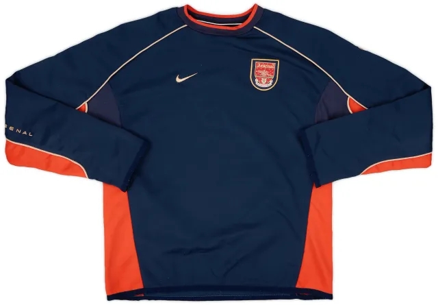 2001-02 Arsenal Nike Sweat Top - 8/10 - (S)