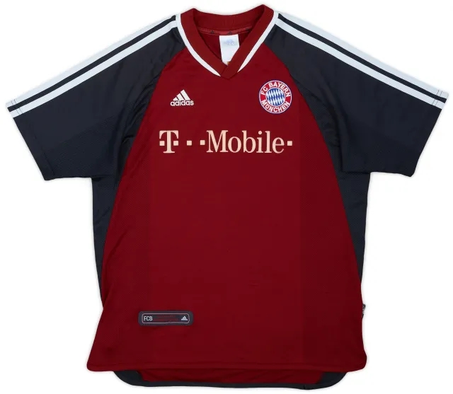 2002-03 Bayern Munich Home Shirt - 8/10 - (Y)