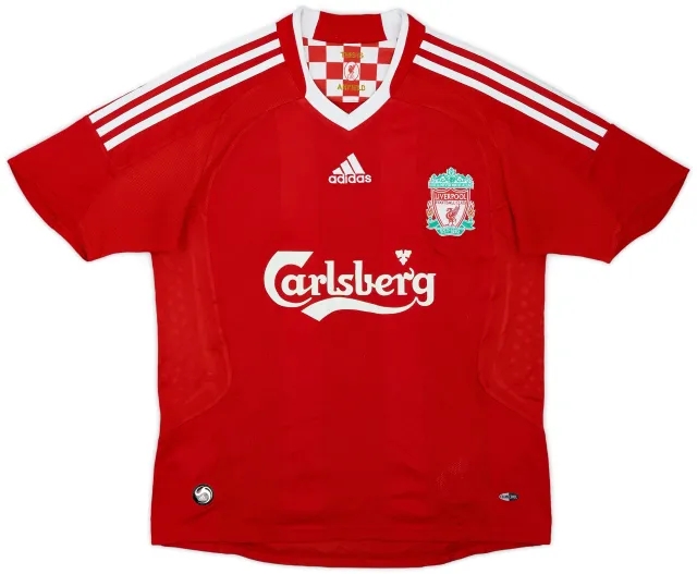 2008-10 Liverpool Home Shirt - 6/10 - (L.Boys)