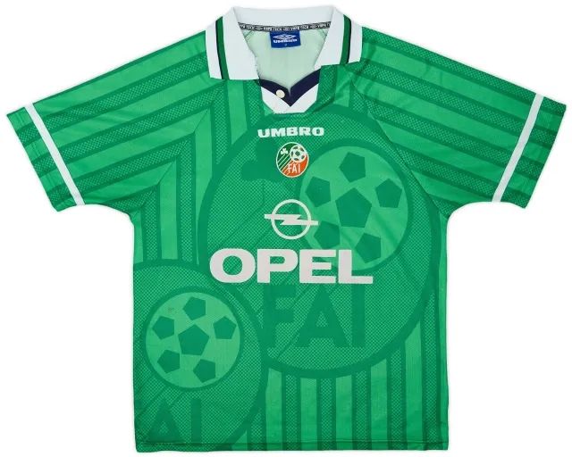 1998-00 Ireland Home Shirt - 7/10 - (M)