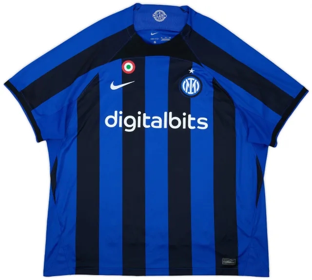 2022-23 Inter Milan Home Shirt - 8/10 - (XXL)