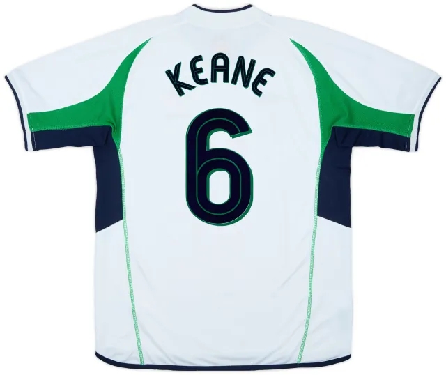2002-03 Ireland Away Shirt Keane #6 - 8/10 - (L)