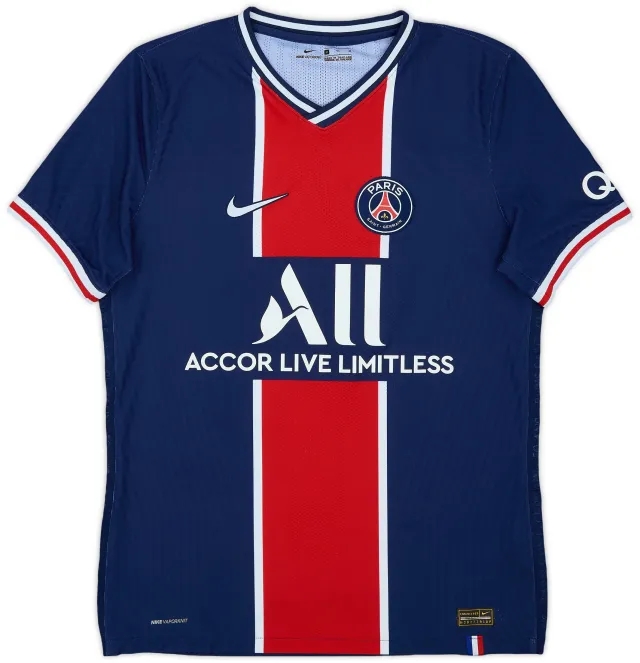 2020-21 Paris Saint-Germain Authentic Home Shirt - 10/10 - (M)