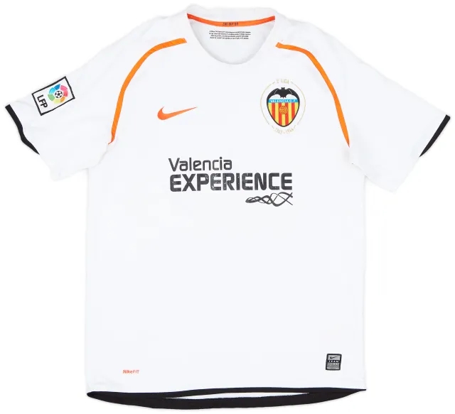 2008-09 Valencia Home Shirt - 4/10 - (M)