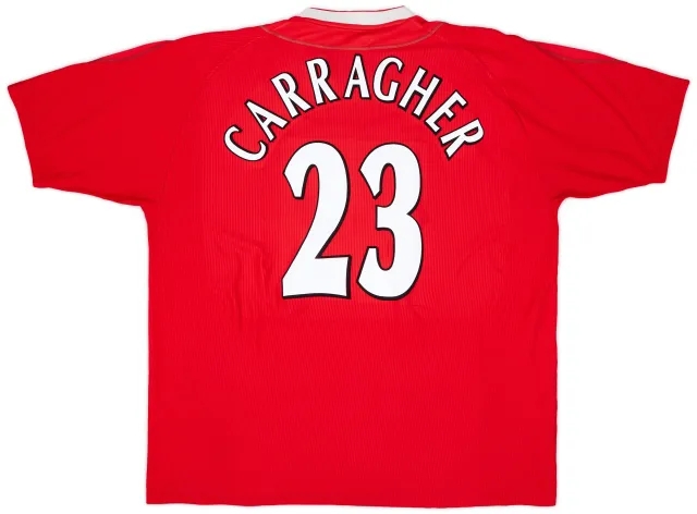 2002-04 Liverpool Home Shirt Carragher #23 - 5/10 - (XXL)