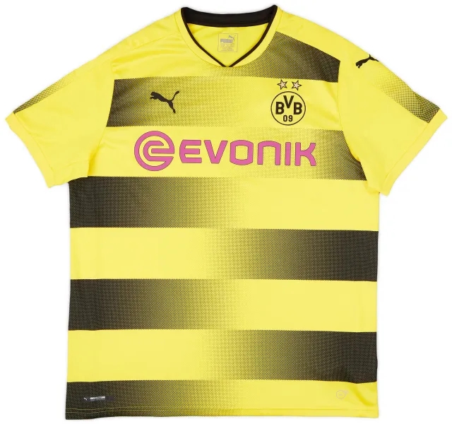 2017-18 Borussia Dortmund Home Shirt - 9/10 - (XL)