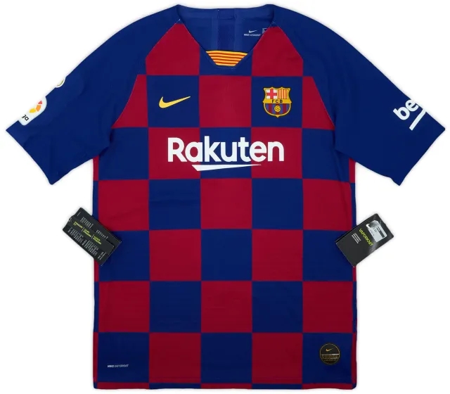 2019-20 Barcelona Authentic Home Shirt (XL.Boys)