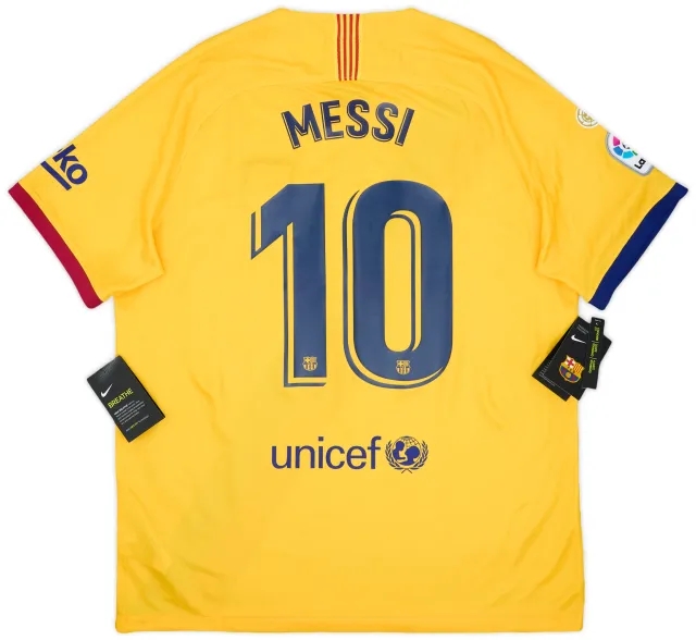 2019-20 Barcelona Away Shirt Messi #10 (XL)