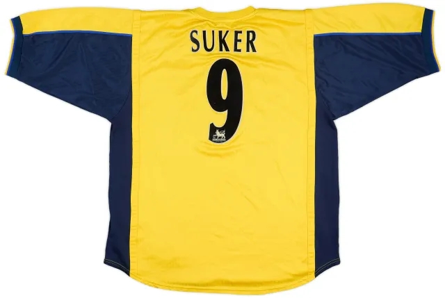 1999-01 Arsenal Away Shirt Suker #9 - 6/10 - (XL)