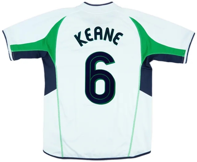 2002-03 Ireland Away Shirt Keane #6 - 6/10 - (M)