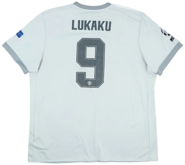 2017-18 Manchester United Third Shirt Lukaku #9 - 6/10 - (XXL)