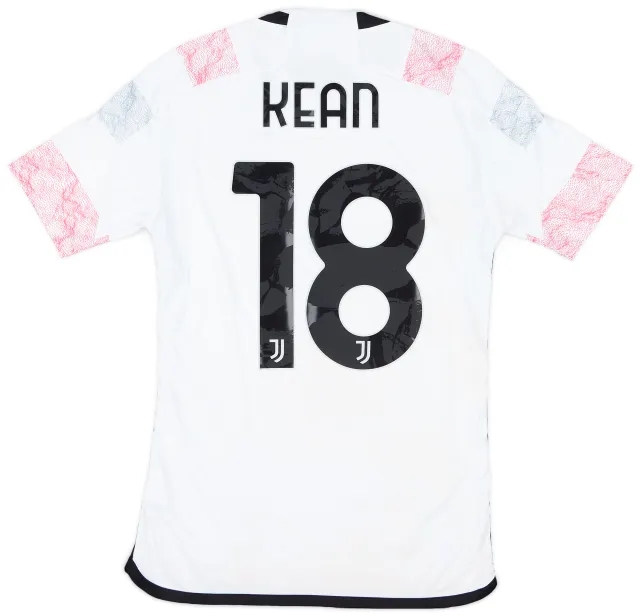 2023-24 Juventus Away Shirt Kean #18 - 5/10 - (XS)