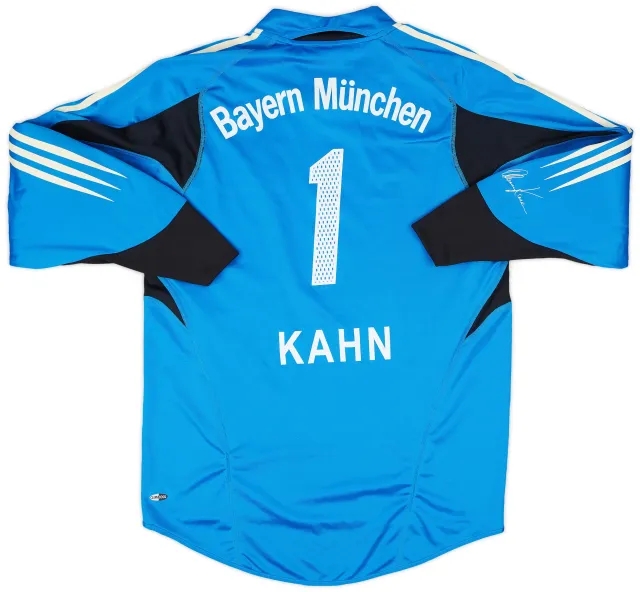 2004-05 Bayern Munich GK Shirt Kahn #1 - 7/10 - (M)