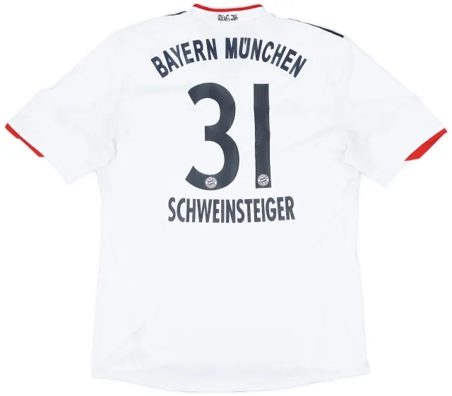 2010-11 Bayern Munich Away Shirt Schweinsteiger #31 - 5/10 - (L)