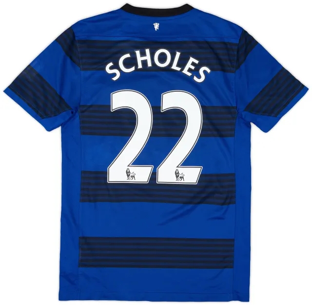 2011-13 Manchester United Away Shirt Scholes #22 - 7/10 - (S)