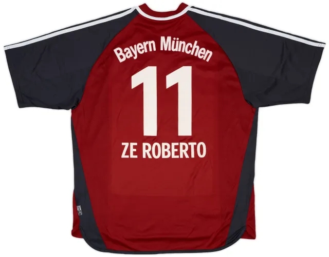 2002-03 Bayern Munich Home Shirt Ze Roberto #11 - 8/10 - (XL)