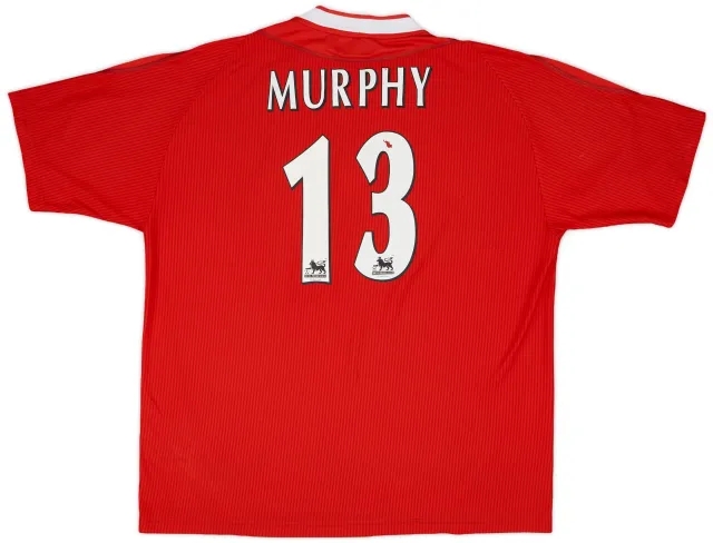 2002-04 Liverpool Home Shirt Murphy #13 - 5/10 - (XL)