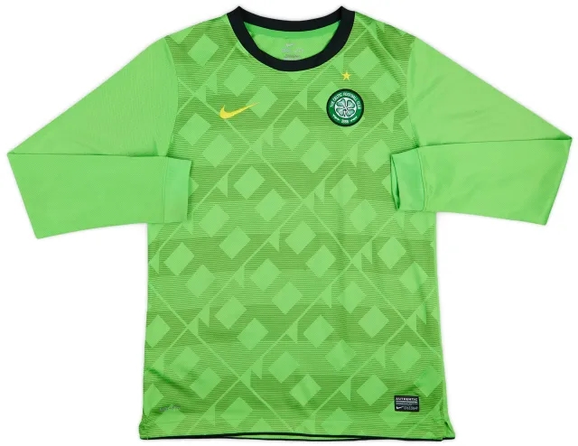 2010-11 Celtic Away L/S Shirt - 9/10 - (L.Boys)
