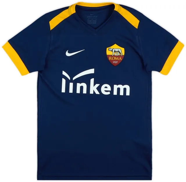 2019-20 Roma Nike Training Shirt - 9/10 - (M.Boys)