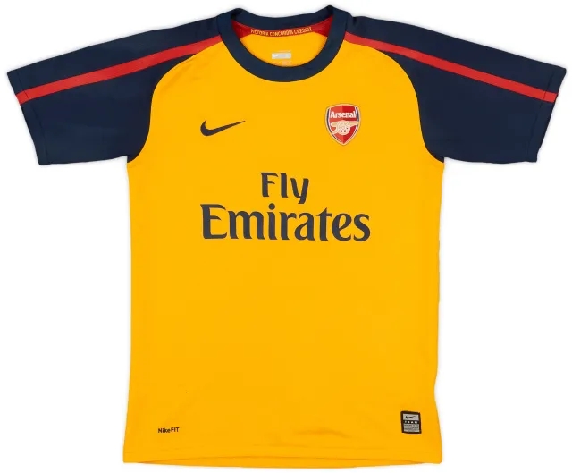 2008-09 Arsenal Away Shirt - 9/10 - (L.Boys)
