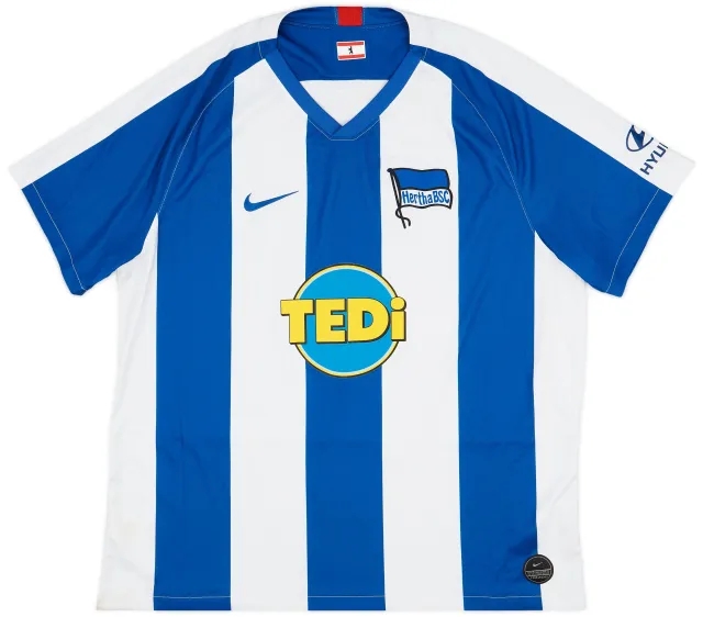 2019-20 Hertha Berlin Home Shirt - 10/10 - (XXL)