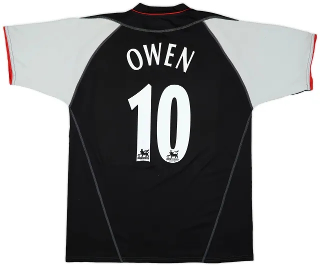 2002-04 Liverpool Away Shirt Owen #10 - 7/10 - (XL)
