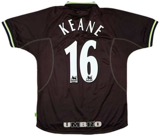 1998-99 Manchester United Third Shirt Keane #16 - 5/10 - (M)