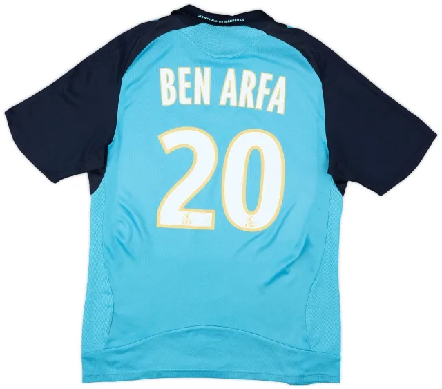 2008-09 Olympique Marseille Away Shirt Ben Arfa #20 - 5/10 - (M)