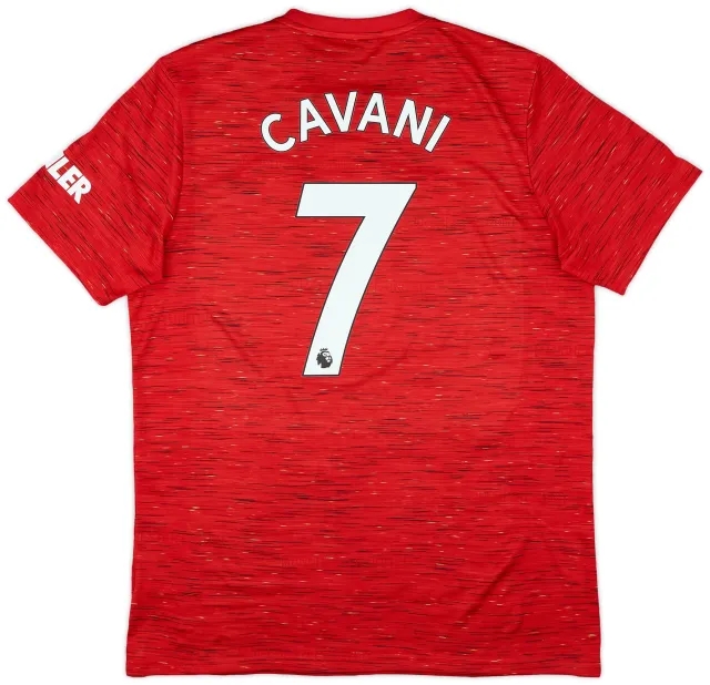 2020-21 Manchester United Home Shirt Cavani #7 - 10/10 - (L)