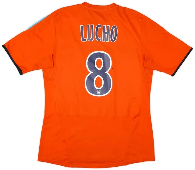 2011-12 Olympique Marseille Third Shirt Lucho #8 - 7/10 - (M)