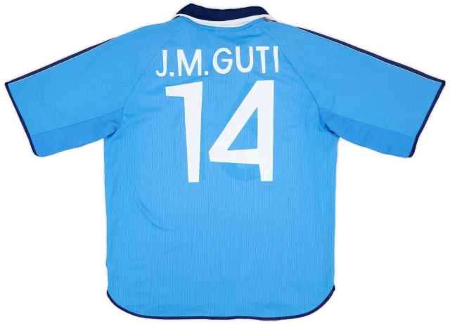 1999-00 Real Madrid Third Shirt J.M.Guti #14 - 8/10 - (L)