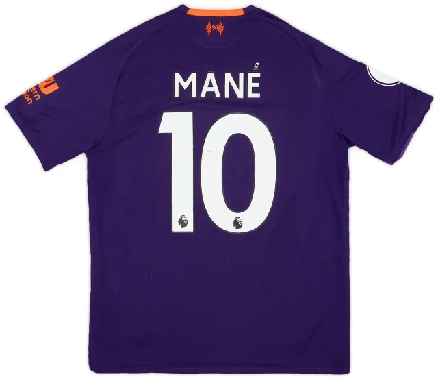 2018-19 Liverpool Away Shirt Mane #10 - 6/10 - (S)