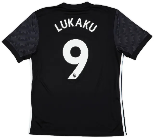 2017-18 Manchester United Away Shirt Lukaku #9 - 10/10 - (L)
