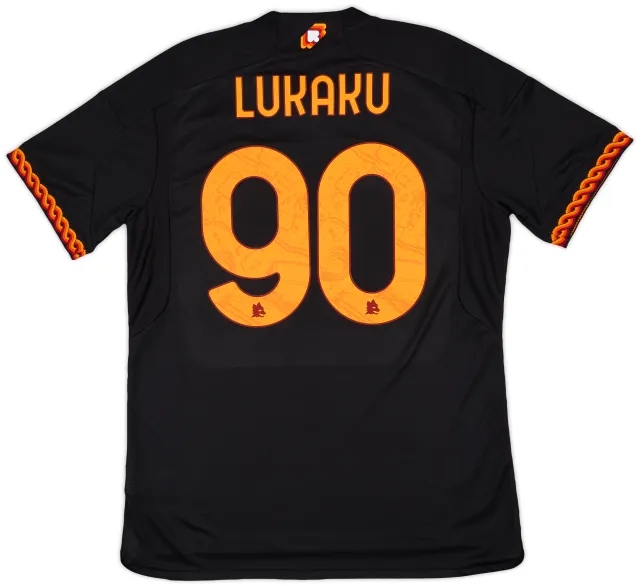 2023-24 Roma Third Shirt Lukaku #90 - 10/10 - (L)