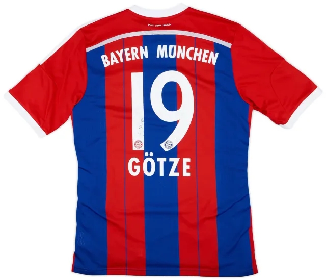 2014-15 Bayern Munich Home Shirt Gotze #19 - 6/10 - (L)