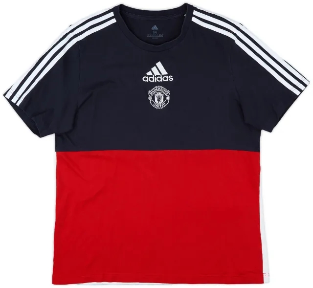 2022-23 Manchester United adidas Cotton Tee - 8/10 - (M)