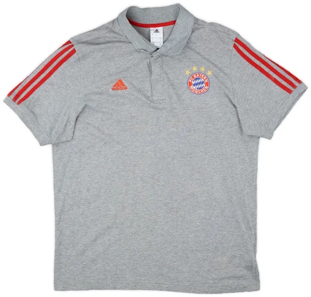 2014-15 Bayern Munich adidas Polo Shirt - 7/10 - (L)