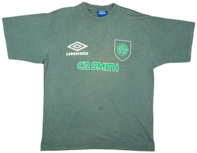 1994-95 Celtic Umbro Cotton Tee - 6/10 - (XL)