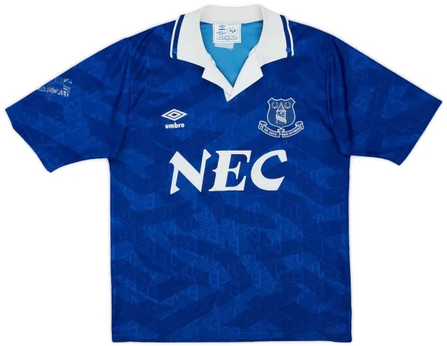 1991-93 Everton Home Shirt - 6/10 - (M)
