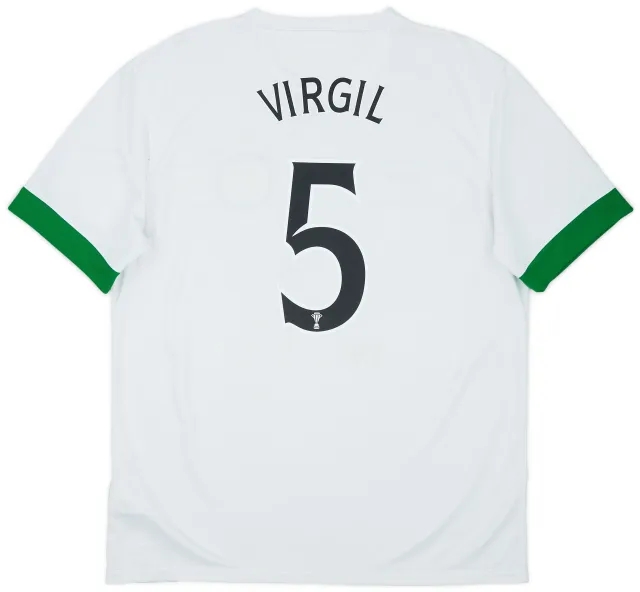 2014-15 Celtic European Third Shirt Virgil #5 - 6/10 - (L)