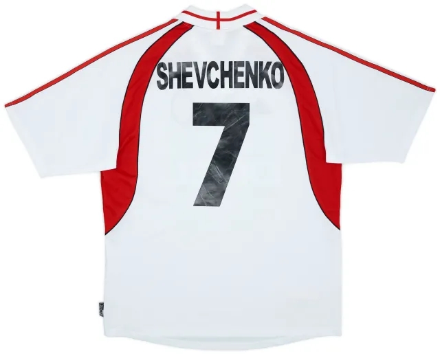 2000-02 AC Milan Away Shirt Shevchenko #7 - 6/10 - (L)