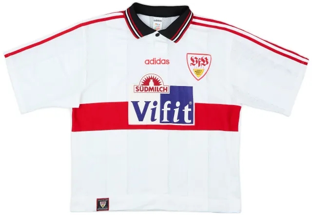 1996-97 Stuttgart Home Shirt - 6/10 - (XL)