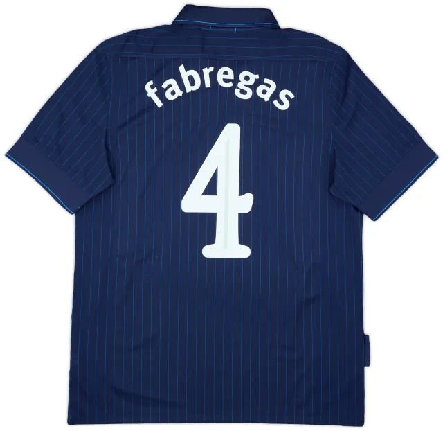 2009-10 Arsenal Away Shirt Fabregas #4 - 5/10 - (L)