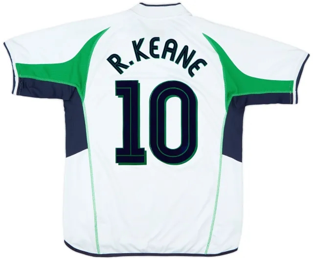 2002-03 Ireland Away Shirt R. Keane #10 - 7/10 - (M)